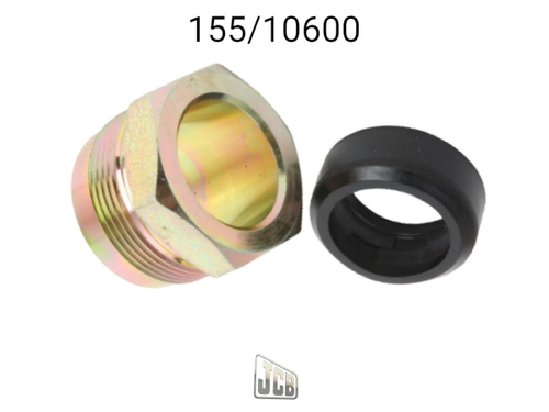 Гайка трубки КПП JCB 155/10600