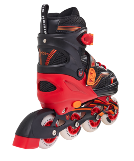 Ролики раздвижные Remis Red, алюминиевая рама