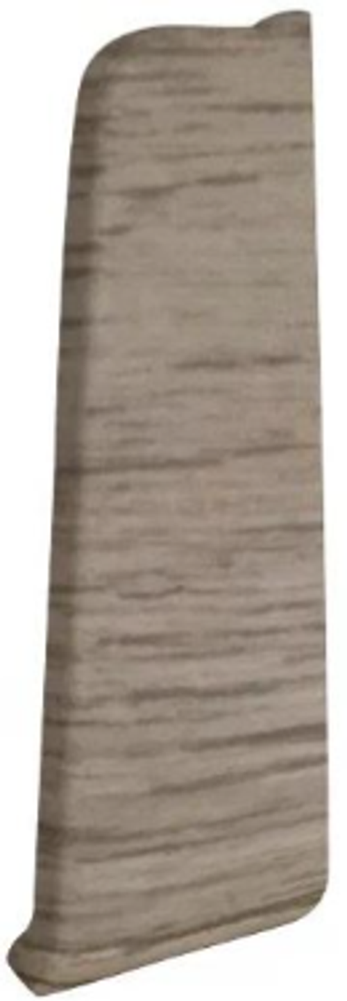 Заглушка для плинтуса правая ПВХ 70мм 7013