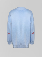 Кардиган Sora 80824 удлиненный на пуговицах с принтом таксы