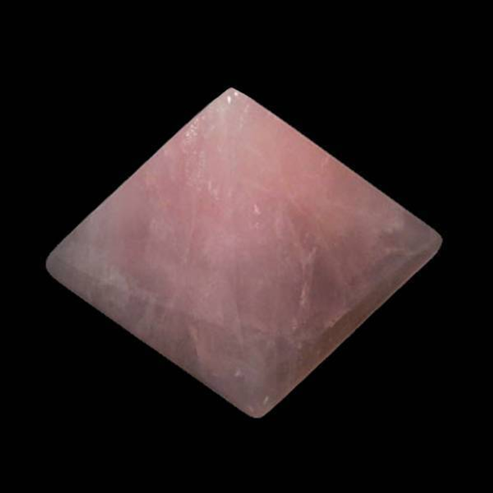 Пирамида розовый кварц асс.