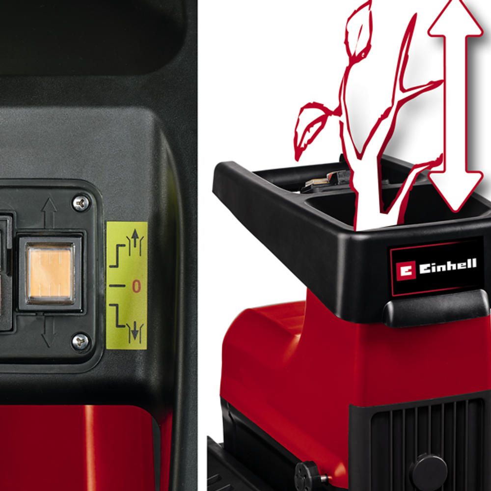 Измельчитель веток ножевой Einhell GC-KS 2540 CB (2кВт до 40мм 15кг)
