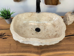 Раковина из мрамора Erozy Cream EM-65740 56х40х15 из натурального камня