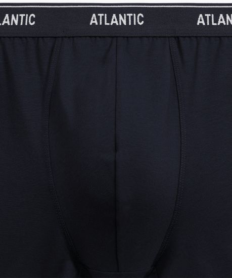 Трусы мужские боксеры (2шт), Atlantic 2RMH-011, хлопок, деним + темно-синий