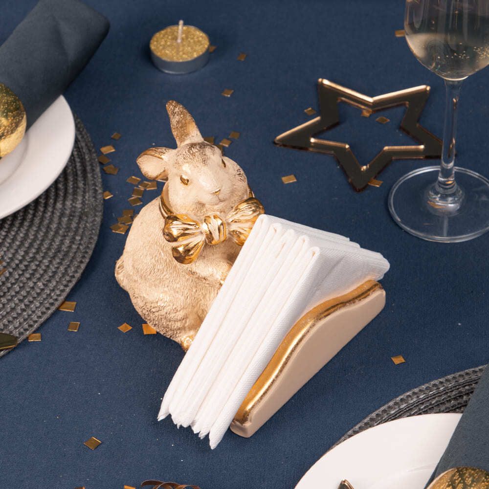 Подставка для салфеток Кролик Банни Айвори