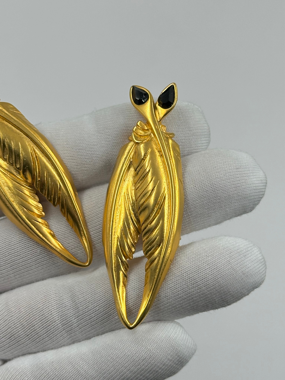 Клипсы Перья Karl Lagerfeld