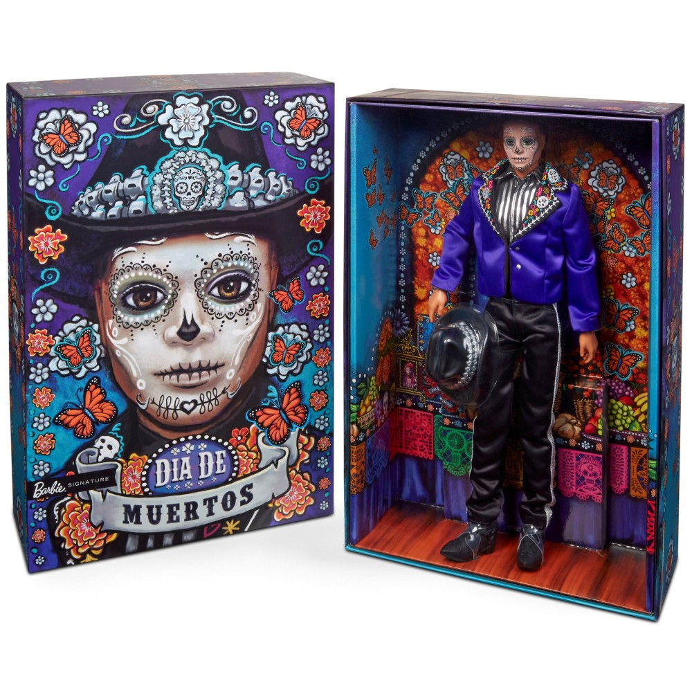 Barbie Signature - Коллекционная кукла Ken Dia De Muertos HJX15