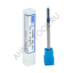 Фреза твердосплавная   4мм (L=75, l=15, хв=4) Z4 45° по закаленной стали BRHM-4EL-D4.0 HRC65 AHNO