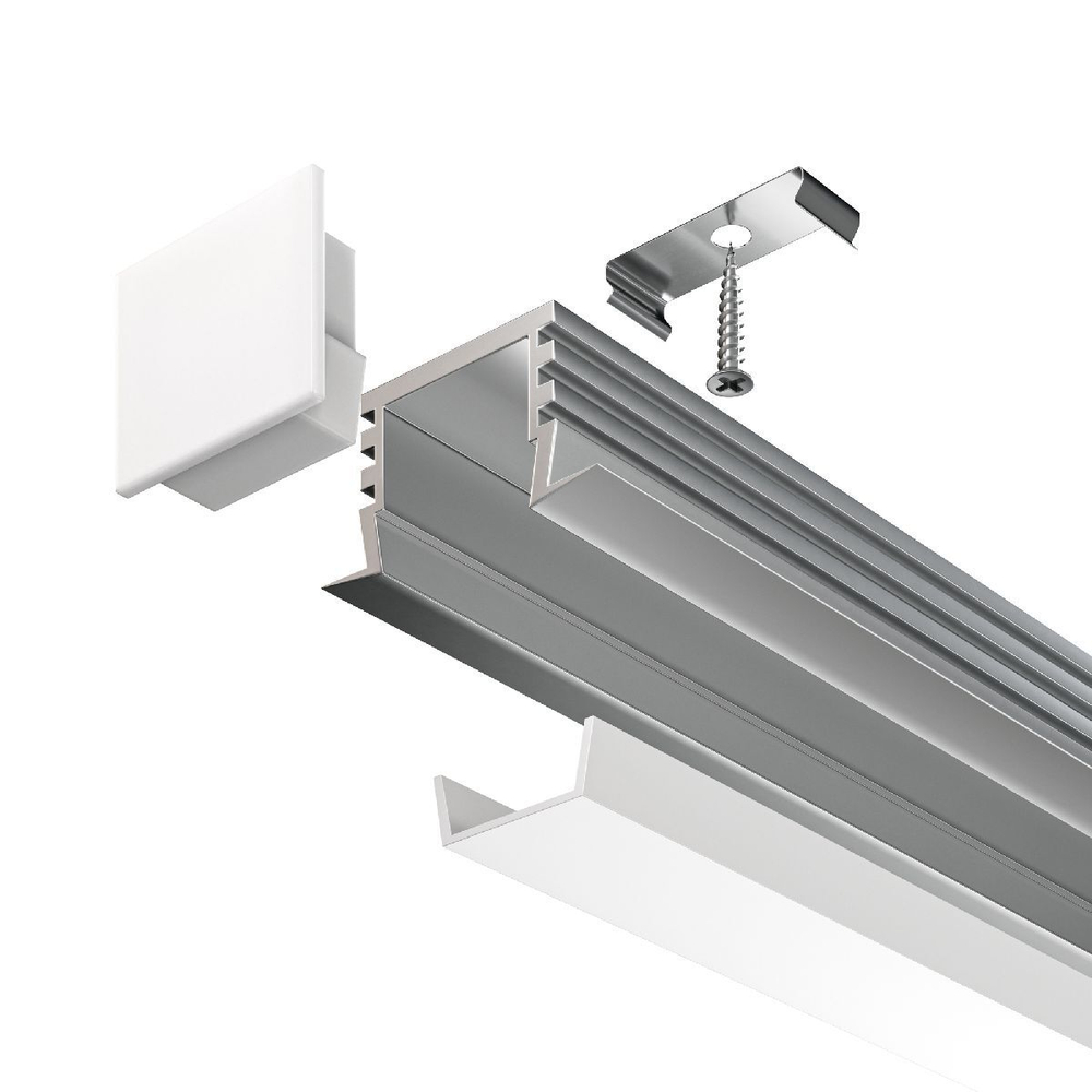 Профиль встраиваемый Maytoni Technical ALM006S-2M