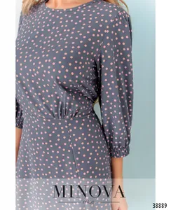 Платье 3142-серый Minova