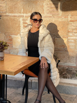 Шуба из норки