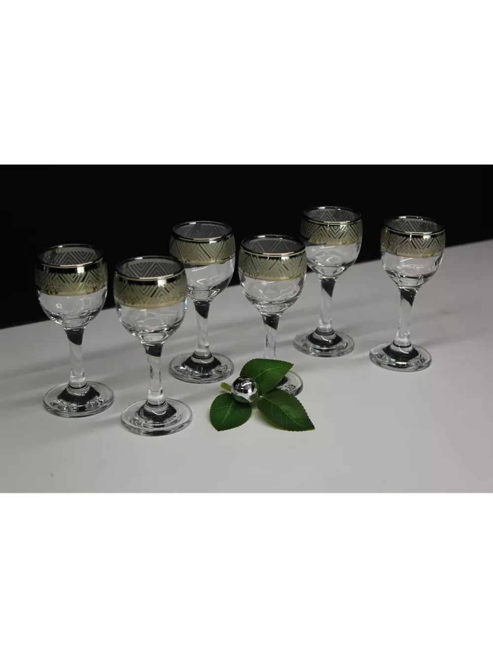 Подарочный набор рюмок Золотое сечение