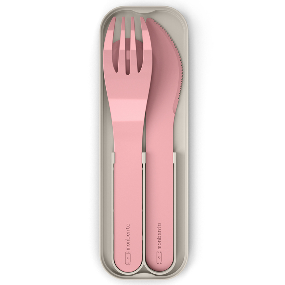 Набор из 3 столовых приборов в футляре mb pocket, blush