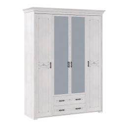 Шкаф для платья и белья Афродита 02  без карниза