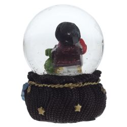 GAEM Фигурка декор в стекл шаре "Дед Мороз/Мишка/Олень", D 4.5 см, L4,5 W5 H6 см, 4в.