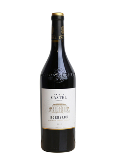 Вино MAISON CASTEL-Bordeaux Rouge AOC красное сухое 14% 0,75