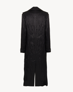 "Oil" deconstructed tailcoat-trench / Тренч