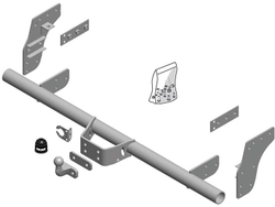 Фаркоп Brink (Thule) 604400 для MITSUBISHI L 200 / FIAT FULLBACK 15-(паспорт и сертификат в комплекте)(без электрики)
