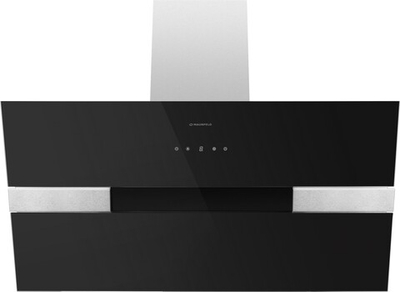 Кухонная вытяжка MAUNFELD Mersey 90 черный\вставка сатин