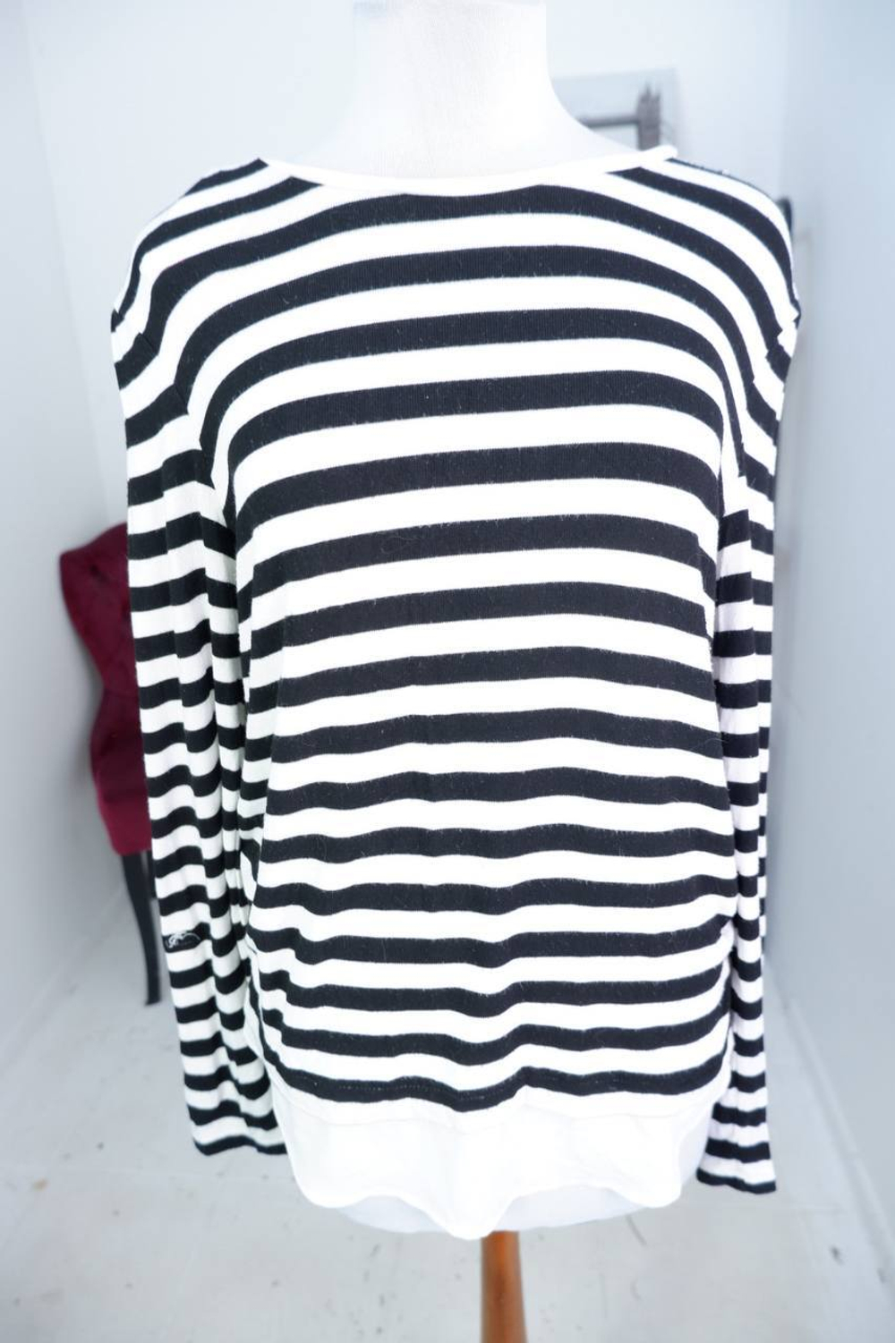 Джемпер в морском стиле, визуально 48 размер