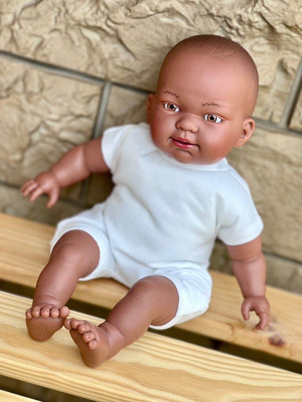 Кукла Nines 26см Coco мягконабивная в пакете (N2154A5)