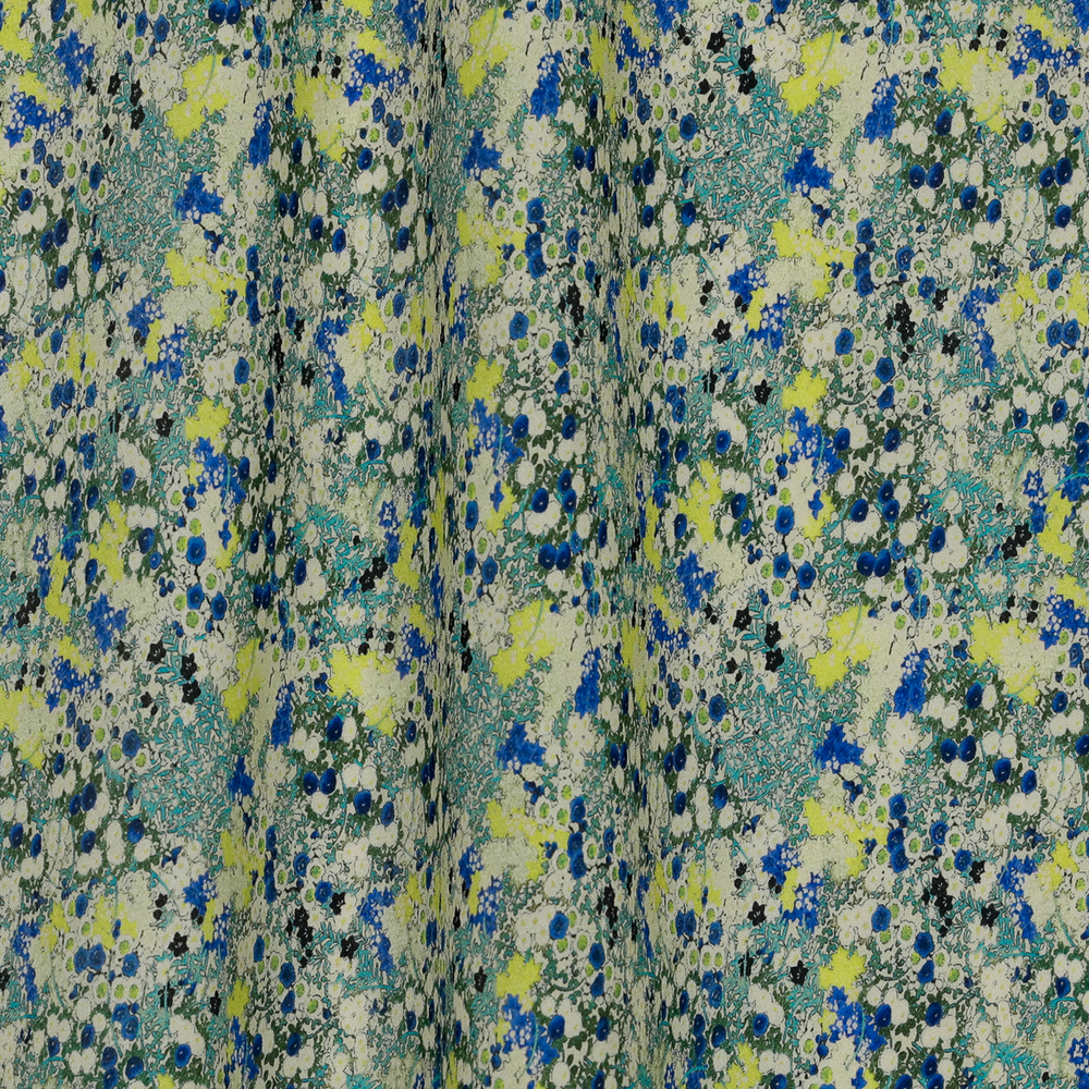 Шелковый крепдешин “Весенний букет”