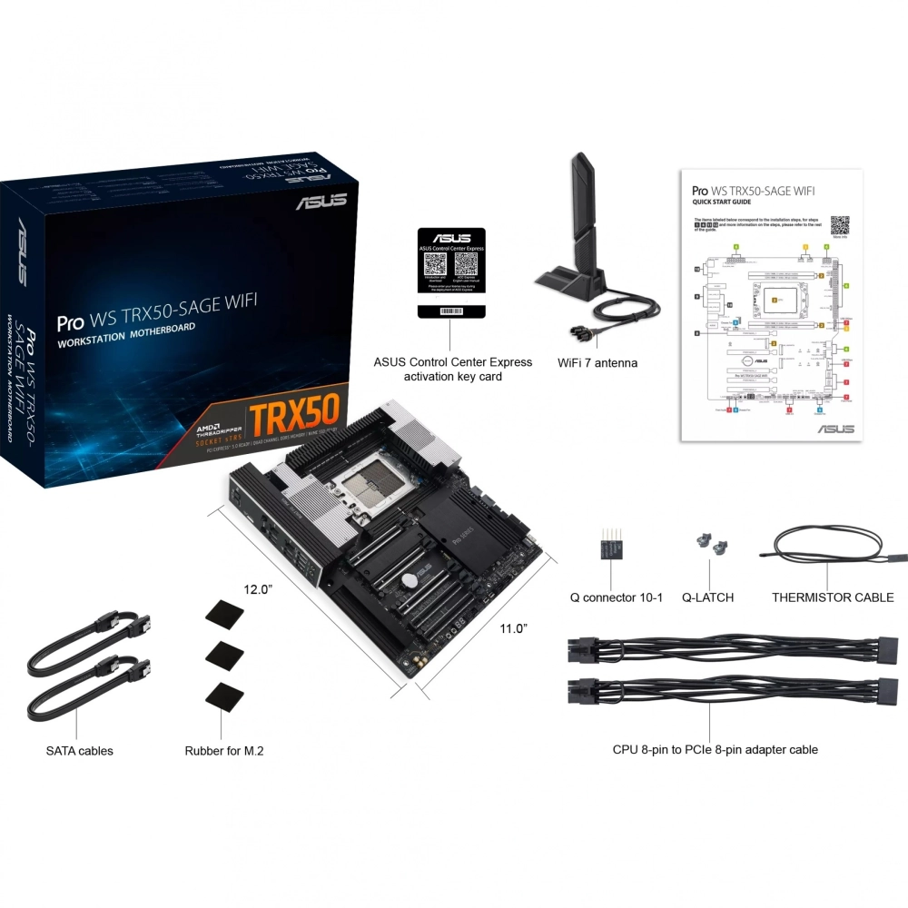 Материнская плата Asus PRO WS TRX50-SAGE WIFI (90MB1FZ0-M0EAY0)