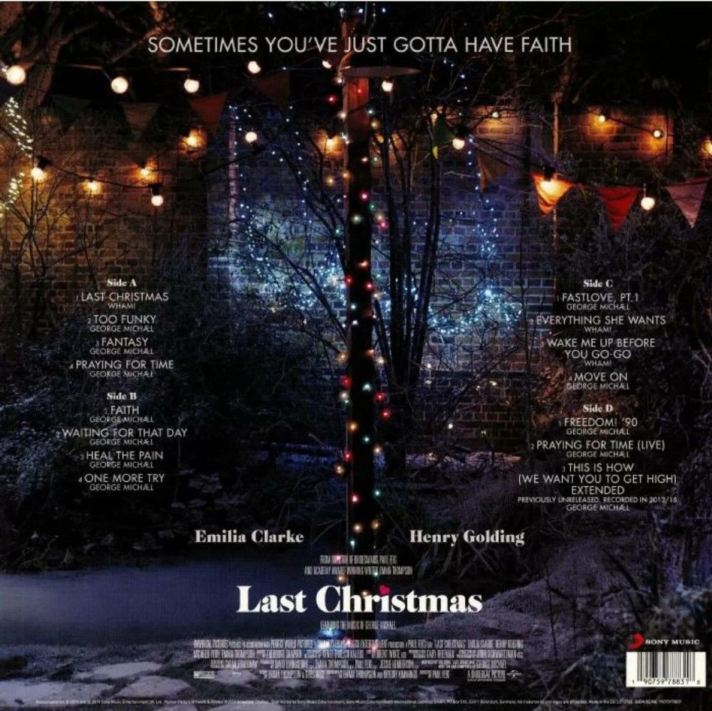 GEORGE MICHAEL / WHAM! / OST - Last Christmas (2LP) + ПОДАРОК. Новая запечатанная виниловая пластинка