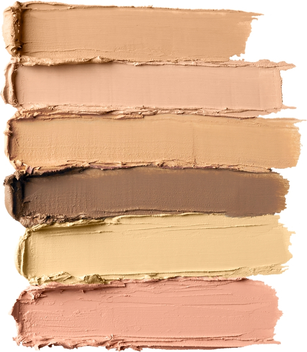 NYX Professional Makeup Conceal. Correct. Contour - палитра для коррекции и контурирования, 6× 1,5 g