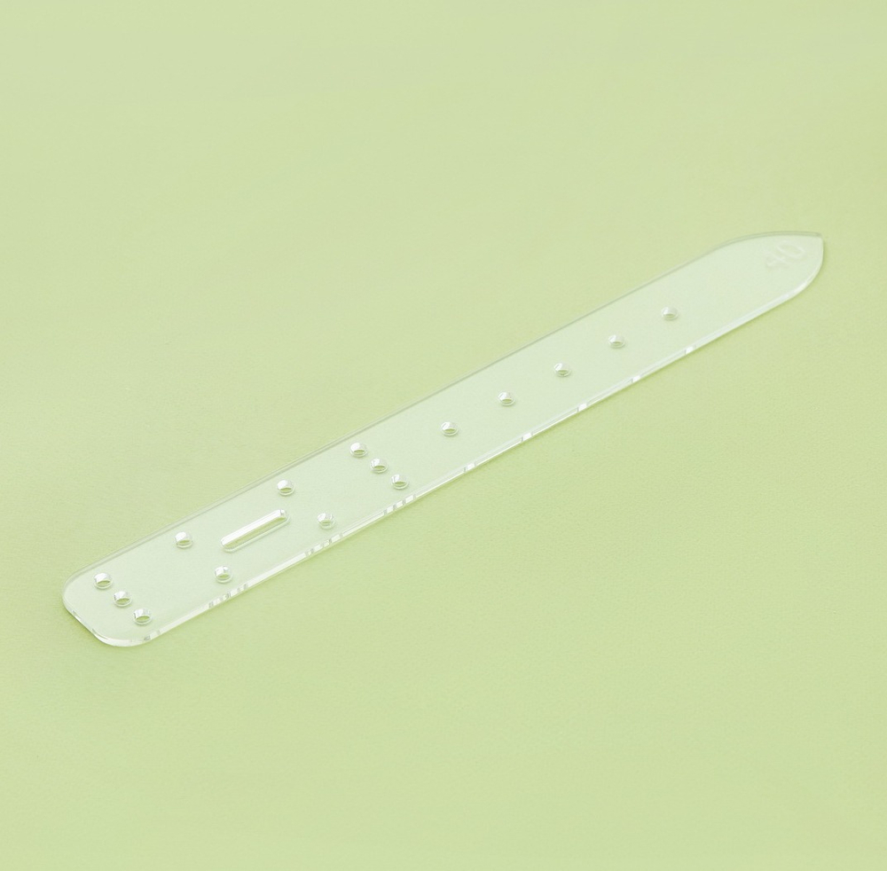 Шаблон 40 мм для ремня, акриловый