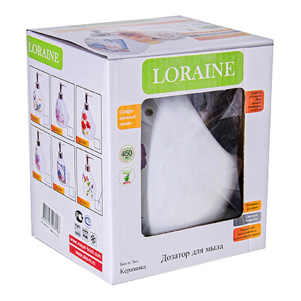 Дозатор для мыла Loraine 26610 400 мл