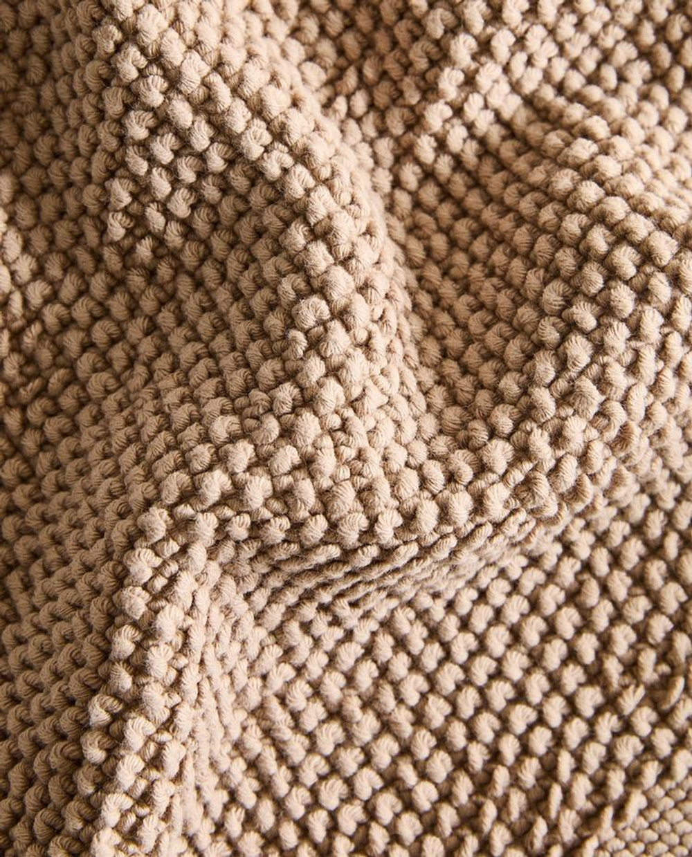 ZARA HOME КОВРИК ДЛЯ ВАННОЙ ИЗ ХЛОПКА С АНТИСКОЛЬЗЯЩЕЙ ПОВЕРХНОСТЬЮ, БЕЖЕВЫЙ