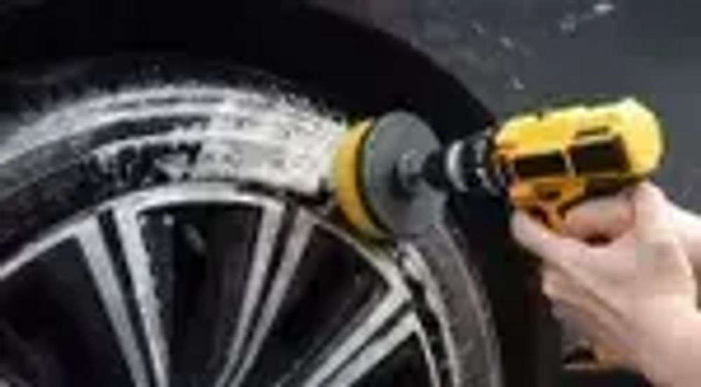 Щетка для уборки на дрель набор насадок/Набор щеток насадок на шуруповерт для химчистки, полировки, клининга