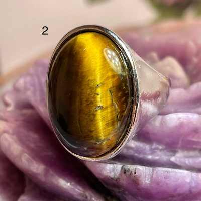 51175  Тигровый глаз Кольцо перстень 20*27мм 20р.