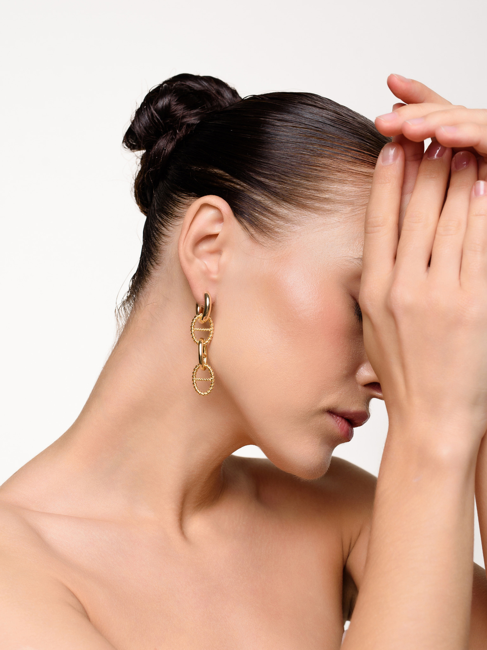 Серьги "Valencia" Gold