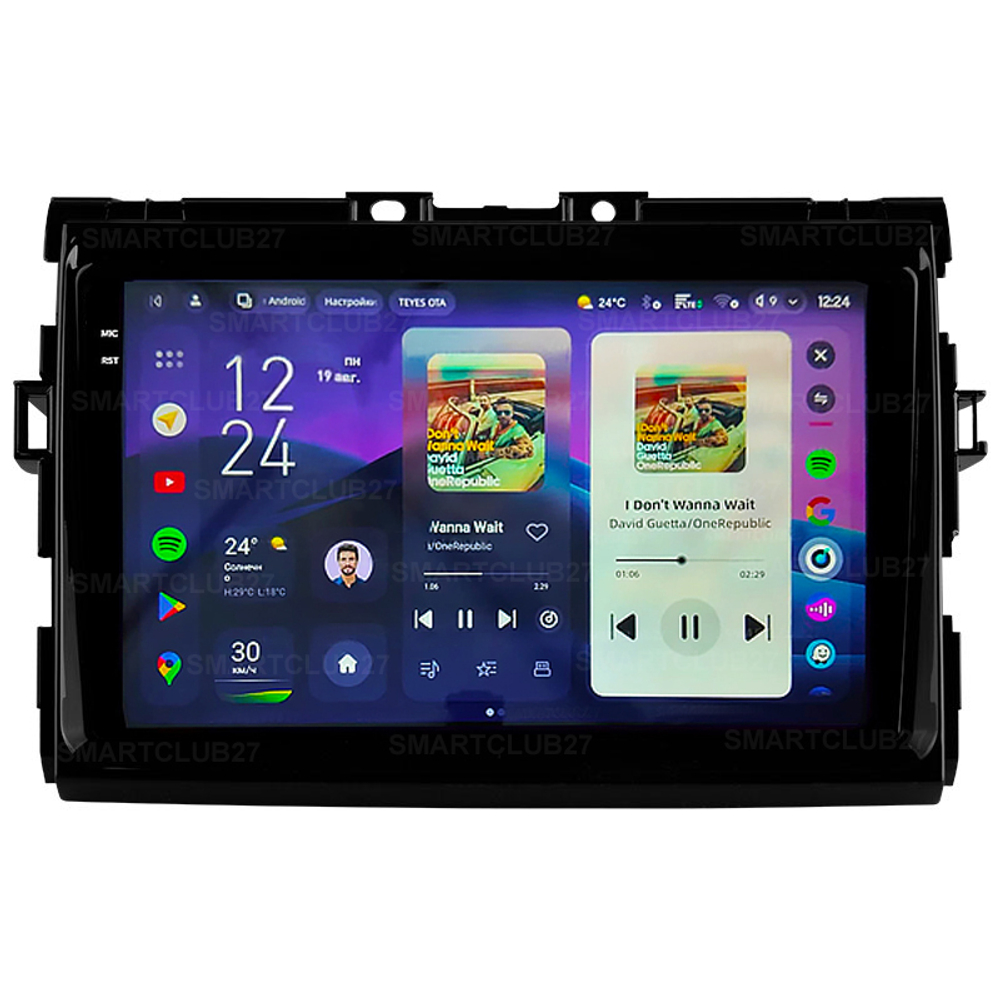 Teyes CC4 Pro 9" для Toyota Previa 2006-2019