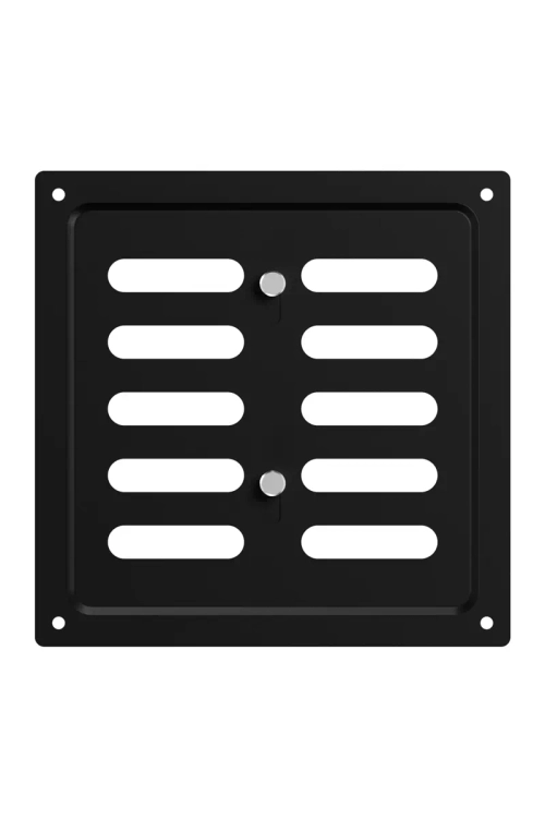 Решетка 1515MER метал. регулир. Black