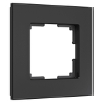 Рамка на 1 пост Senso (черный, стекло soft-touch) W0013108