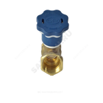 Клапан балансировочный ручной латунь Ду 32 G1 1/4" Ру25 Тмакс=110 оС ВР Kvs=18.5м3/ч с измерительными ниппелями OR 0621.033