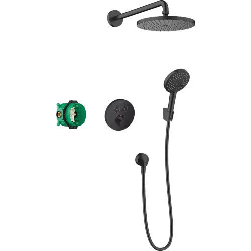 Душевая система Hansgrohe Raindance S 27959670 черный матовый