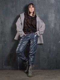 Джогеры /синий + берет