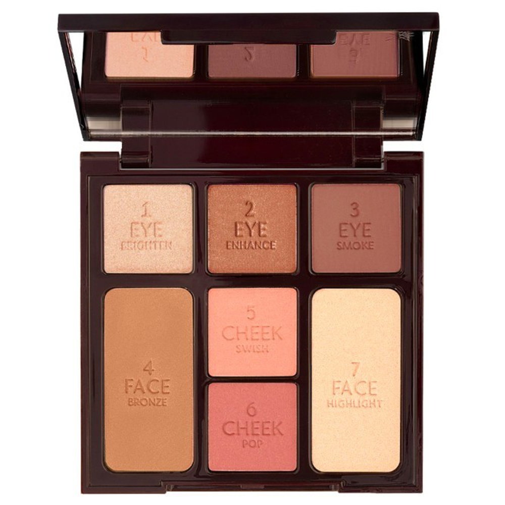 Палетка для лица Charlotte Tilbury Instant Look In a Palette Stoned Rose Beauty