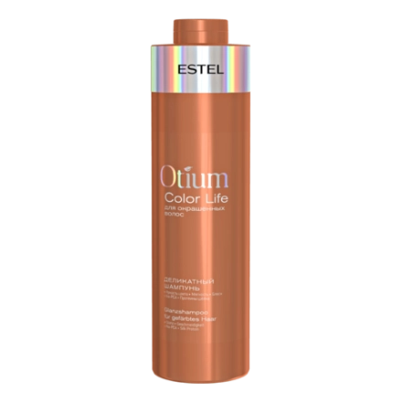 ESTEL Деликатный шампунь для окрашенных волос OTIUM COLOR LIFE, 1000 мл