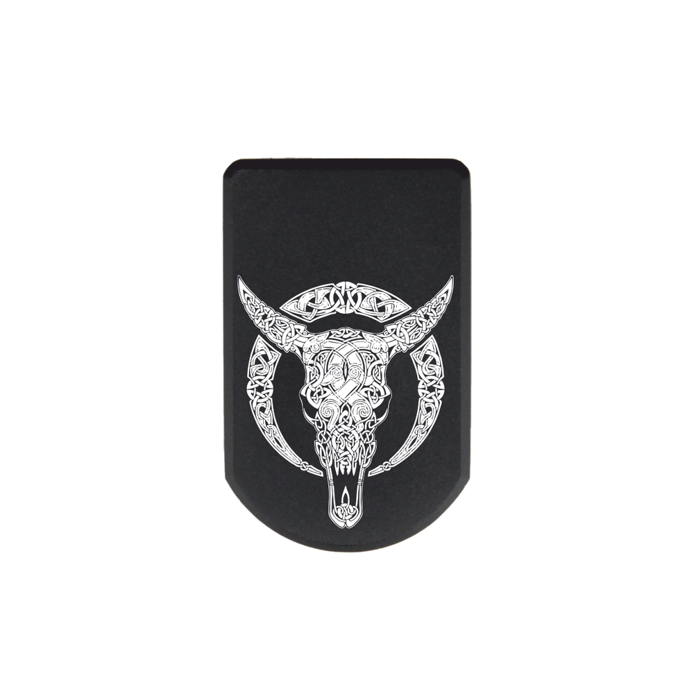 Пятка +3 патрона для магазинов Grand Power, ПЛК, CZ, Tanfoglio с гравировкой Скандинавская мифология