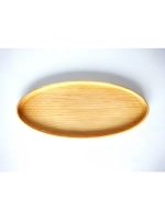 Поднос деревянный овальный