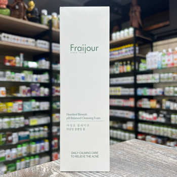 Пенка для умывания Evas Fraijour Heartleaf Blemish pH Balanced Cleansing Foam с экстрактом хаутюнии для чувствительной и проблемной кожи склонной к акне 250 мл