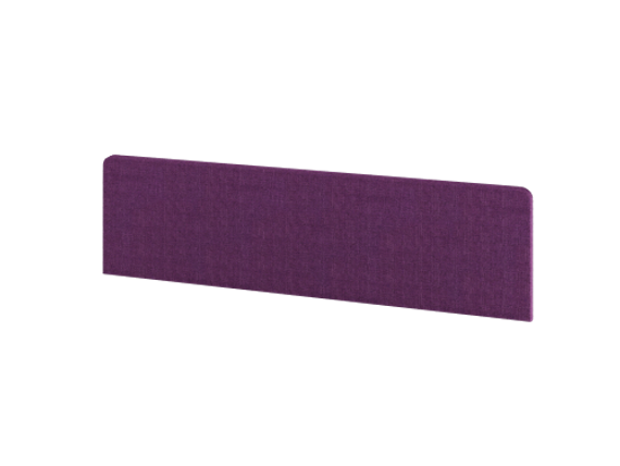 Экран фронтальный ЛДСП ткань Romeo 1350х370х32 512071-006 Ягодный сорбет