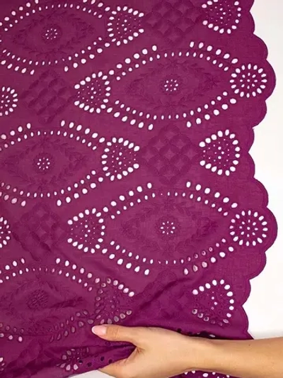 Ткань Шитье 110 гр/м2, 100% хб, ш. 135 см, лиловый