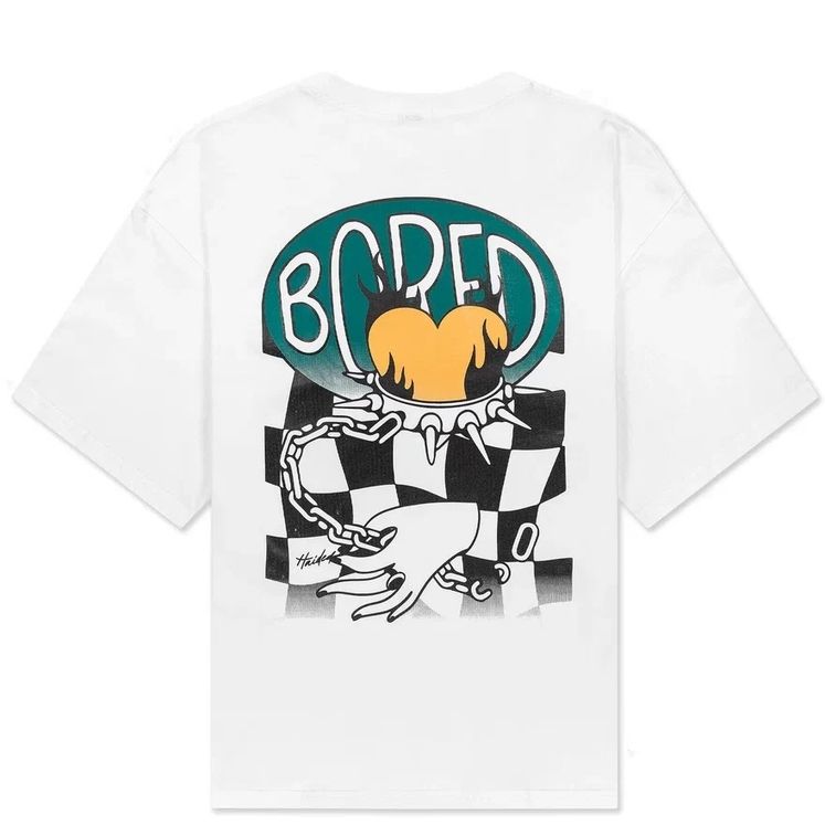 Футболка HAIDED BORED, белый