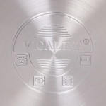 Чайник из нержавеющей стали 3,2 л «Глянец» со свистком, красный